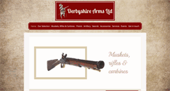 Desktop Screenshot of derbyshirearms.com